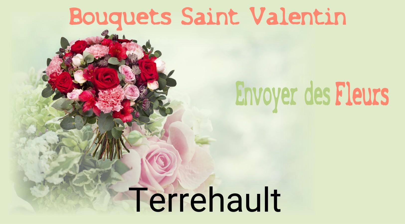 Roses de Saint-Valentin livrées à Terrehault